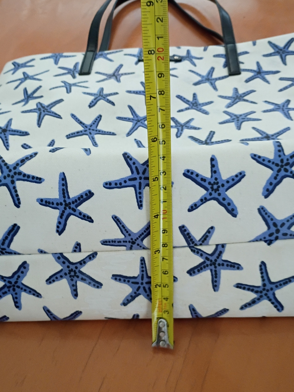 kate spade Dancing Starfish Bon Shopper Canvas Tote - Picture 6 of 12